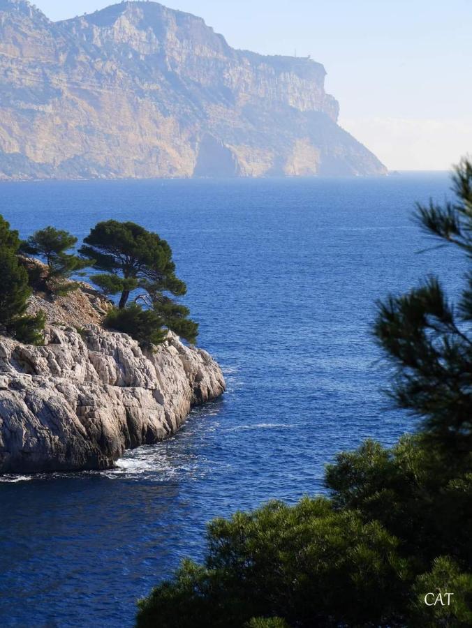 Mon Petit Paradis, Cassis Centre Apt 90 M2, 200 M Mer, Terr Plein Sud, Clim Park Prive Dış mekan fotoğraf
